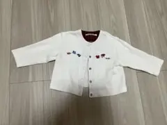 ファミリア カーディガン 90