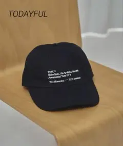 【美品】TODAYFUL トゥデイフルTDFL’ Useful Cap ネイビーのサムネイル