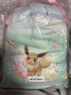 【プライズ景品】ポケットモンスター　プレミアム巾着付きブランケット　ブイズ