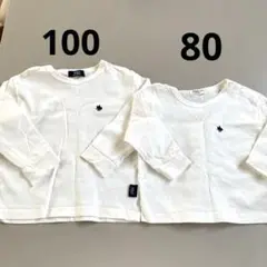 兄弟コーデ　POLO トップス長袖Tシャツ