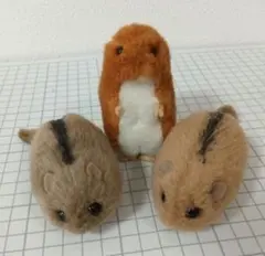 希少 やまね工房 カヤネズミ ぬいぐるみ マスコット かやねずみ 激レア