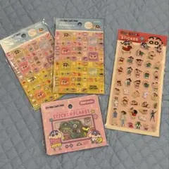 セリア　クレヨンしんちゃんシールセット