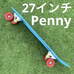 良品 27インチ 青赤 Penny ペニー スケートボード スケボー クルーザー