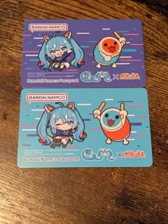 太鼓の達人 初音ミク ガンダム45周年 限定バナパス