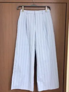 MAYSON GREY ストライプ キュロット パンツ