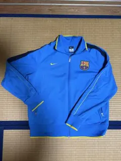 激レア】00s NIKE FCバルセロナ ナイロンジャケット 刺繍ロゴ M - メルカリ