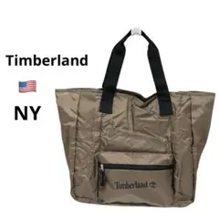 【Timberland】NY パッカブルトート(折り畳み)カラビナ付ポーチ　旅行のサムネイル