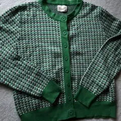 昭和レトロカーディガン　ヴィンテージ　ビンテージ　vintage アンティーク 5870a6036a8c05ba403b372fda61f8