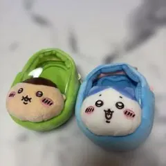 ちいかわ 窓付きおかおミニポーチ 2点セット