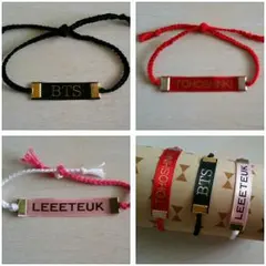 [オーダー]文字入りリボンミサンガ