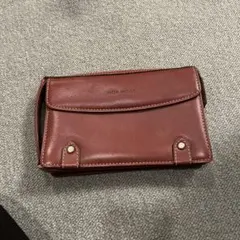 ◇Dakota PRINCESS 長財布 レザー ブラウンレッド - メルカリ