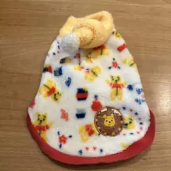ウィニー・ザ・プー フリース犬服 フード付き