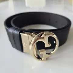 GUCCI グッチ リバーシブルベルトブラック ブラウン コ ールドGG　値下げ
