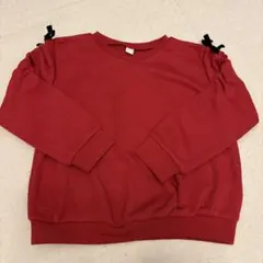 après les cours 赤 トレーナー 110