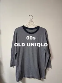 【90s】OLD UNIQLO ユニクロ ボーダーT XL