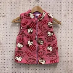 HELLO KITTY オールド古着 キティちゃん マイクロフリース ベスト