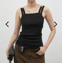 mamamiさま専用HAKUJI Twist cotton bra tank - メルカリ