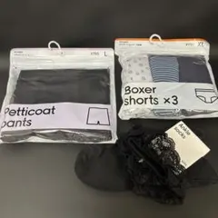 レディース ペチパンツ ボクサーショーツ ソックス セットのサムネイル