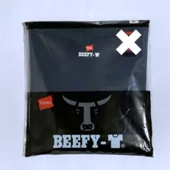 Hanes BEEFY-T クルーネックTシャツ ネイビー S　1枚