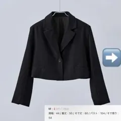 ☆ツイード テーラードジャケット SとタックワイドパンツSPセット 