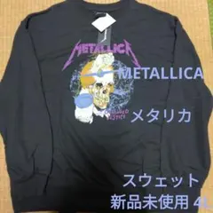 METALLICA メタリカ 新品 スウェット 4L ダークグレー