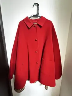 Burbbers 90s ポンチョ レディース