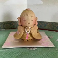 地蔵 お地蔵さん 宝珠 しあわせ 家族 平和 お守り 陶人形 置物 - メルカリ