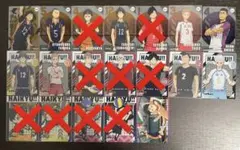 ハイキュー クリアカードコレクション 10枚