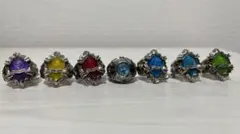 家庭教師ヒットマンREBORN ニューボンゴレリング 7種 コンプ品