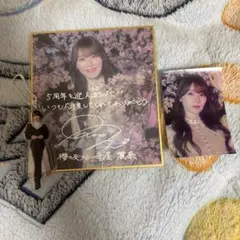 櫻坂46 谷口愛季 サクコレ C賞サイン色紙 - メルカリ
