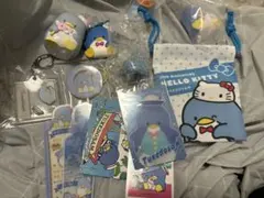 タキシードサム ガチャ 水鉄砲 巾着 コレクターズカード サンリオ まとめ