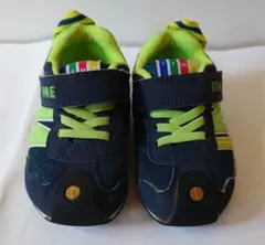 IFME　イフミー　スニーカー　15センチ　ネイビー/ライム