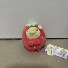 すみっコぐらし ぺんぎん？ てのりぬいぐるみ　いちごフェア
