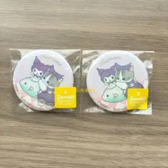 新品未開封★サンリオキャラクターズ★クロミ★きらめき缶バッジコレクション２個