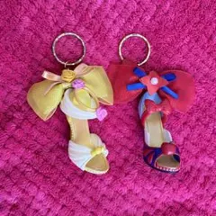 ディズニープリンセス ハイヒール キーホルダー 白雪姫 ベル
