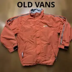 OLD VANS 90s 旧タグ SKATE ナイロンジャケット オレンジ 短丈