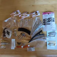 ヘアアクセサリー　ハンドメイド用　おまとめ