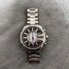 DIESEL シルバー クロノグラフ腕時計(Dz4686 Watch)