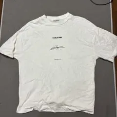 ZARA ホワイト Tシャツ MM75 サイン入りのサムネイル