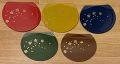 桜柄 菓子皿セット