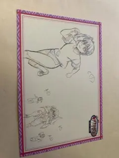 鬼滅の刃　キメツ学園　ufotable 栗花落カナヲ　ポストカード　カナヲ