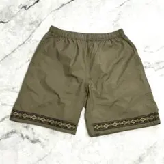 【AIGLE】エーグル ショートパンツ ハーフパンツ ウエストゴム カーキ Mのサムネイル