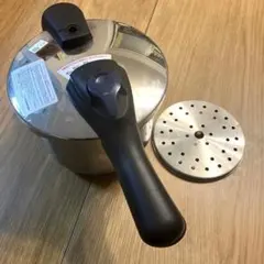 【純正蒸し器付き】パール金属 圧力鍋 3.5L H-5040のサムネイル