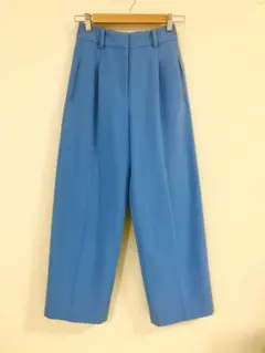 PLST ワイドパンツ（XS）ウールブレンドウォームリザーブ