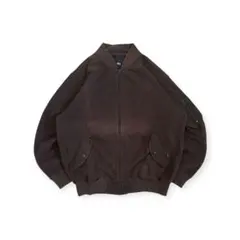 90s OLD STUSSY ma1 スウェット　ジップ　オールドステューシー