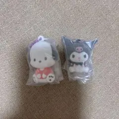 サンリオ ふわふわフロッキーマスコット クロミ ポチャッコ