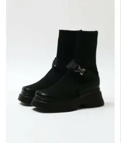 《Bella Lume(ベッラルーメ)》ニットスニーカーブーツ