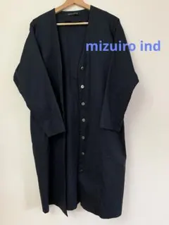 mizuiroind ミズイロインド コットンボリュームスリーブコート - メルカリ