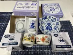 非売品 アンパンマン　陶器　和柄　茶碗　湯呑み　平皿　マグカップ　フルーツボウル