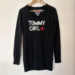 トミーガール ニット帽　セーター S 黒